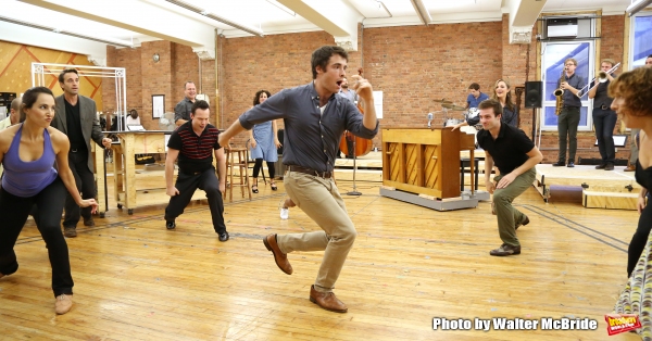 Photo Coverage: Paper Mill Playhouse's THE BANDSTAND Cast Gives Performance Sneak Peek! Image