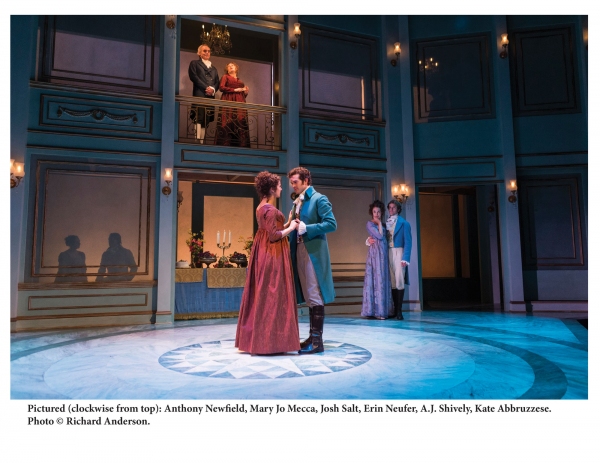 Photo Flash: First Look at AJ Shively, Kate Abbruzzese & More in Center Stage's PRIDE AND PREJUDICE Image