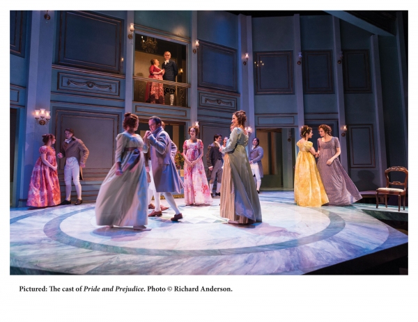 Photo Flash: First Look at AJ Shively, Kate Abbruzzese & More in Center Stage's PRIDE AND PREJUDICE Image
