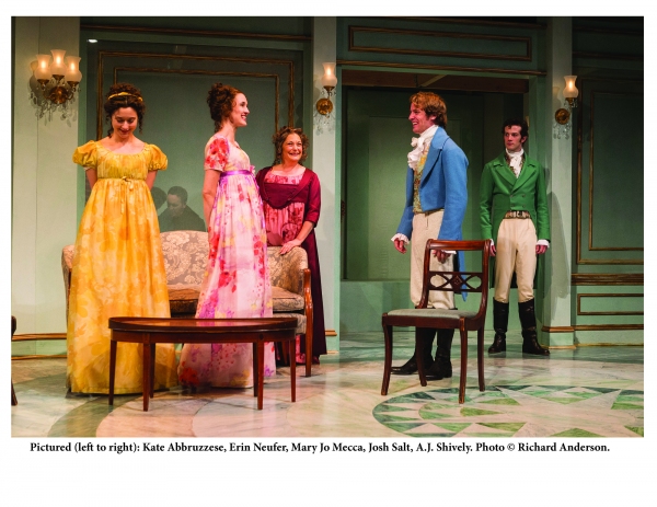 Photo Flash: First Look at AJ Shively, Kate Abbruzzese & More in Center Stage's PRIDE AND PREJUDICE Image
