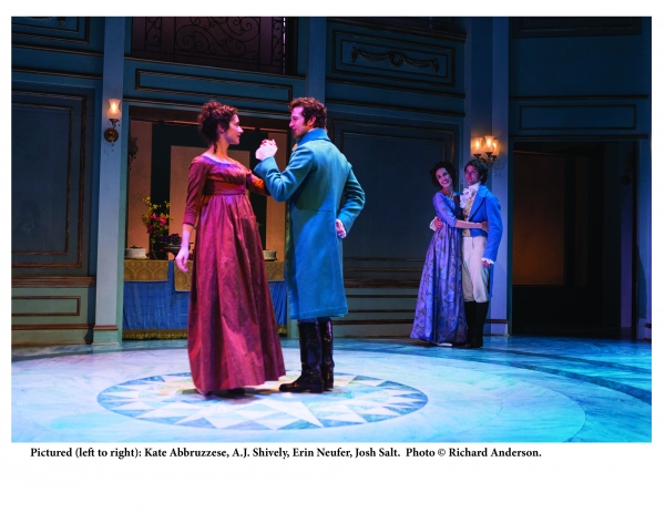 Photo Flash: First Look at AJ Shively, Kate Abbruzzese & More in Center Stage's PRIDE AND PREJUDICE Image