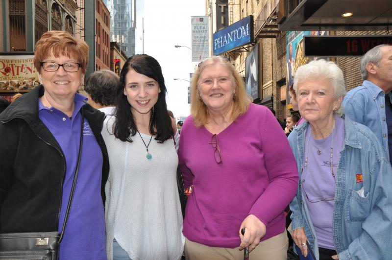 Photo Coverage: The Money Kept Rollin' in at the BC/EFA Flea Merchandise Tables! Image