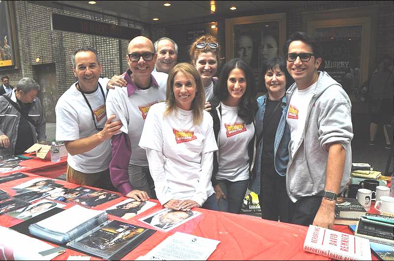 Photo Coverage: The Money Kept Rollin' in at the BC/EFA Flea Merchandise Tables! Image