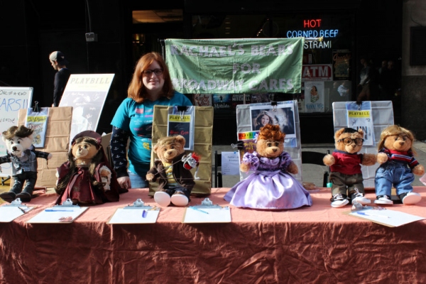 Photo Coverage: The Money Kept Rollin' in at the BC/EFA Flea Merchandise Tables! 
