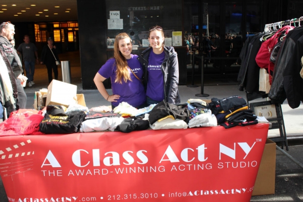 Photo Coverage: The Money Kept Rollin' in at the BC/EFA Flea Merchandise Tables! Image