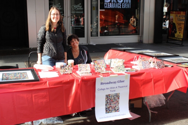 Photo Coverage: The Money Kept Rollin' in at the BC/EFA Flea Merchandise Tables! Image