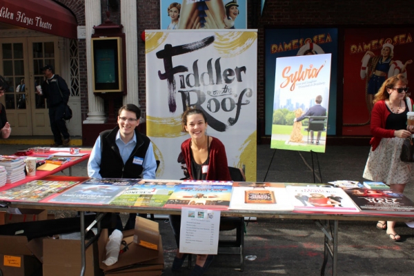 Photo Coverage: The Money Kept Rollin' in at the BC/EFA Flea Merchandise Tables! Image