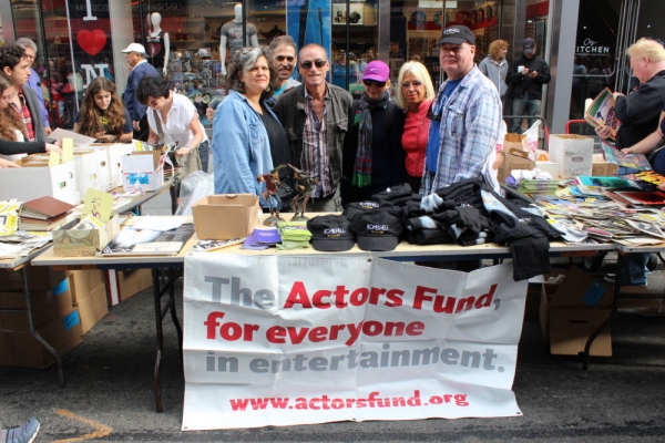Photo Coverage: The Money Kept Rollin' in at the BC/EFA Flea Merchandise Tables! Image