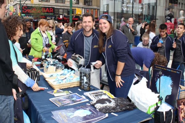 Photo Coverage: The Money Kept Rollin' in at the BC/EFA Flea Merchandise Tables! Image