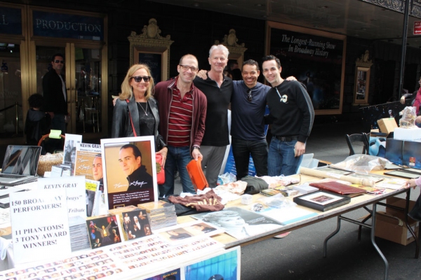 Photo Coverage: The Money Kept Rollin' in at the BC/EFA Flea Merchandise Tables! Image