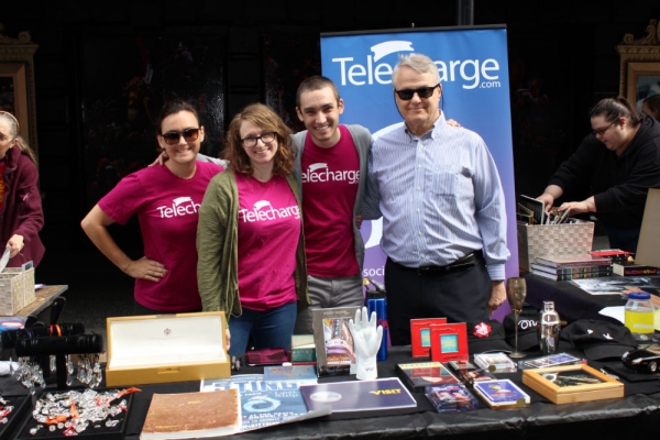 Photo Coverage: The Money Kept Rollin' in at the BC/EFA Flea Merchandise Tables! Image
