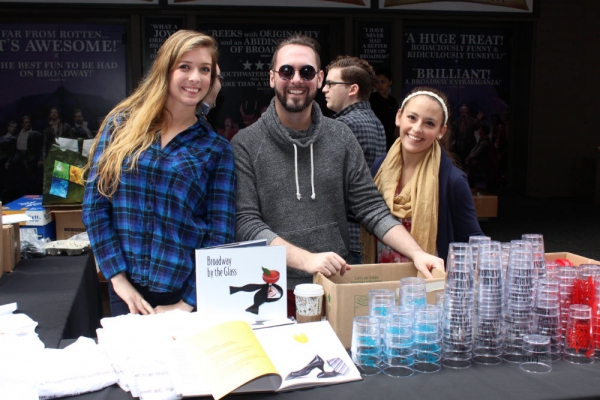 Photo Coverage: The Money Kept Rollin' in at the BC/EFA Flea Merchandise Tables! Image