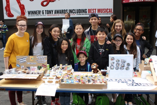 Photo Coverage: The Money Kept Rollin' in at the BC/EFA Flea Merchandise Tables! Image
