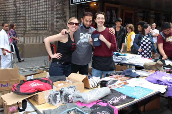 Photo Coverage: The Money Kept Rollin' in at the BC/EFA Flea Merchandise Tables! Image