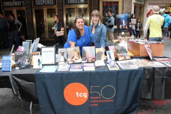 Photo Coverage: The Money Kept Rollin' in at the BC/EFA Flea Merchandise Tables! Image