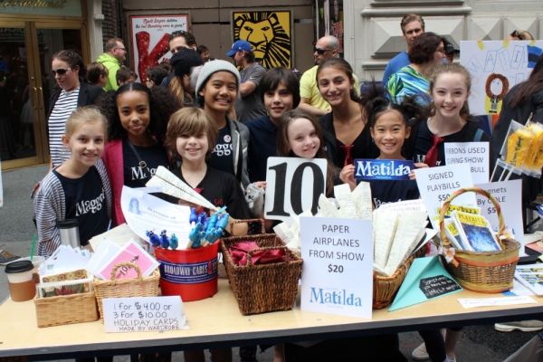 Photo Coverage: The Money Kept Rollin' in at the BC/EFA Flea Merchandise Tables! Image