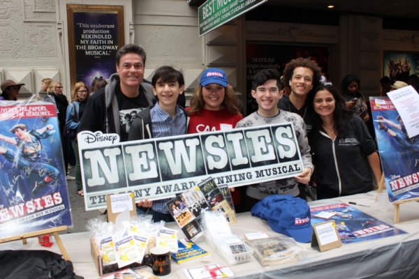 Photo Coverage: The Money Kept Rollin' in at the BC/EFA Flea Merchandise Tables! Image