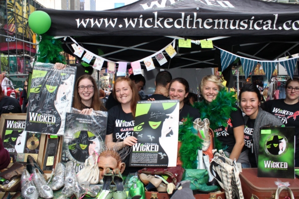 Photo Coverage: The Money Kept Rollin' in at the BC/EFA Flea Merchandise Tables! Image
