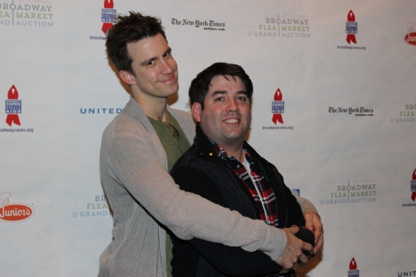 Photo Coverage: Take a Stroll through the BC/EFA Flea Market with Broadway's Biggest Stars! Image