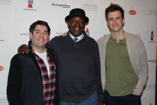 Christopher John O'Neill, Chuck Cooper and Gavin Creel Photo