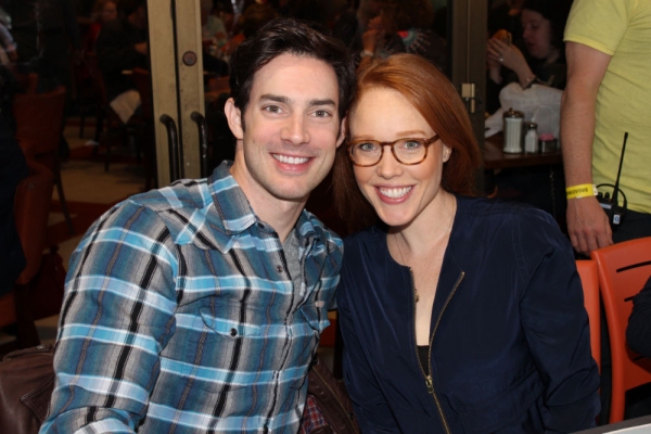 Scott J. Campbell and Jessica Keenan Wynn Photo