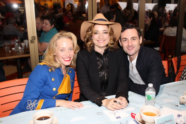 Haven Burton, Laura Michelle Kelly and Max von Essen at 