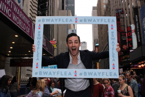 Photo Coverage: Take a Stroll through the BC/EFA Flea Market with Broadway's Biggest Stars! Image