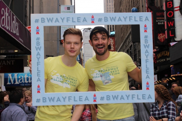Photo Coverage: Take a Stroll through the BC/EFA Flea Market with Broadway's Biggest Stars! Image