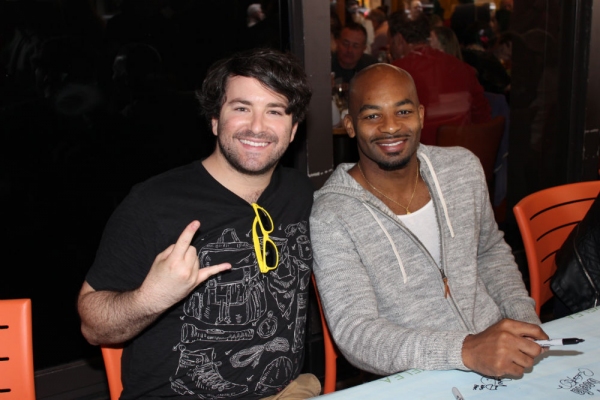 Alex Brightman and Brandon Victor Dixon Photo