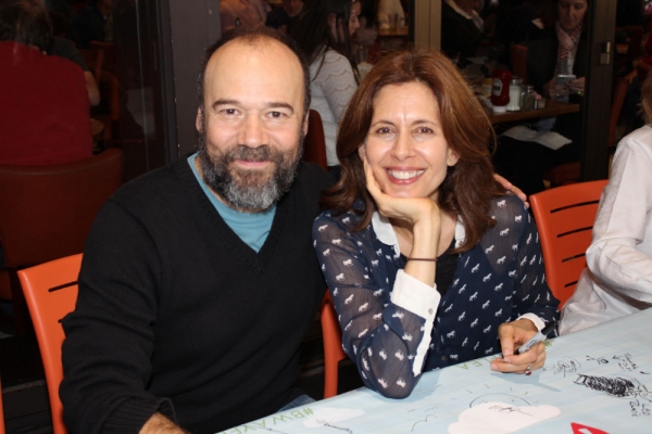 Danny Burstein and Jessica Hecht Photo