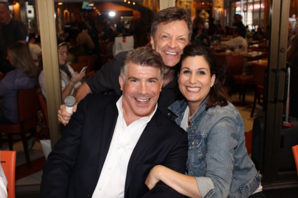 Bryan Batt, Jim Caruso and Stephanie J. Block Photo