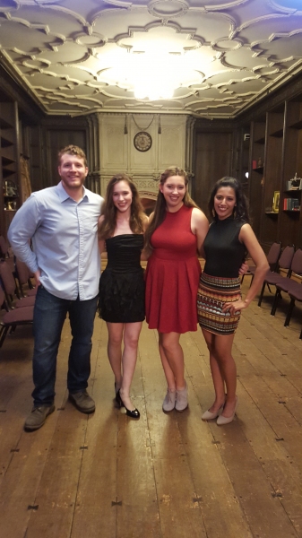 Photo Flash: First Folio Theatre's 'THE MADNESS OF EDGAR ALLAN POE' Celebrates Opening Night Image