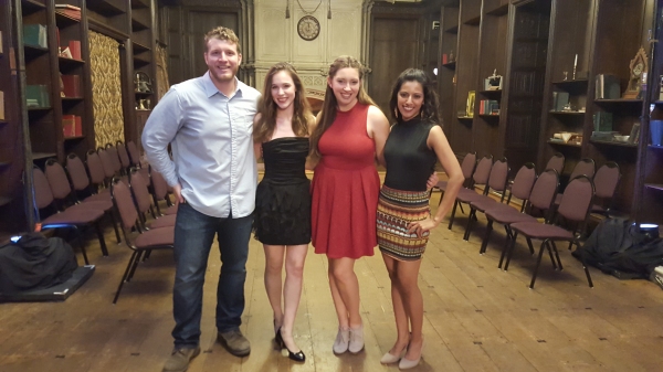 Photo Flash: First Folio Theatre's 'THE MADNESS OF EDGAR ALLAN POE' Celebrates Opening Night Image