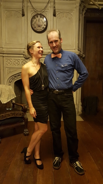 Photo Flash: First Folio Theatre's 'THE MADNESS OF EDGAR ALLAN POE' Celebrates Opening Night Image