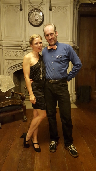 Photo Flash: First Folio Theatre's 'THE MADNESS OF EDGAR ALLAN POE' Celebrates Opening Night Image