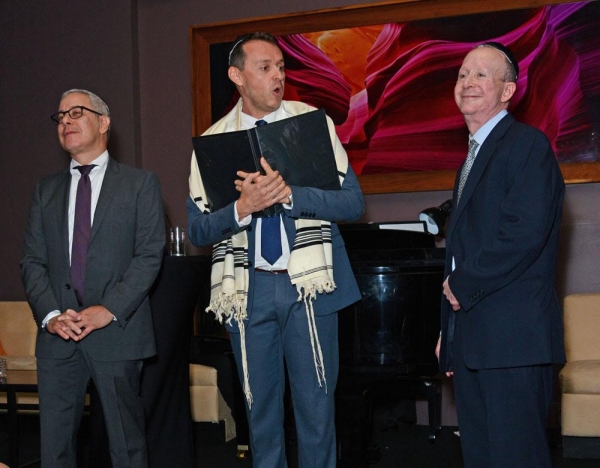 Photo Flash: NEWSIES' Jack Feldman Marries Matthew Liss; Andrew Lippa, Harvey Fierstein, Corey Cott Attend! Image