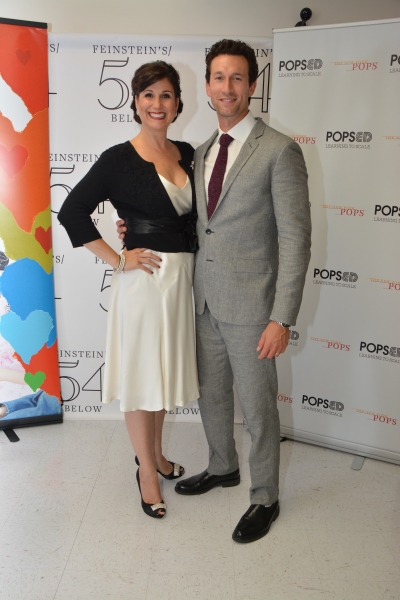 Photo Coverage: Aaron Lazar & Stephanie J. Block Sing for NY Pops' A CABARET EVENING 