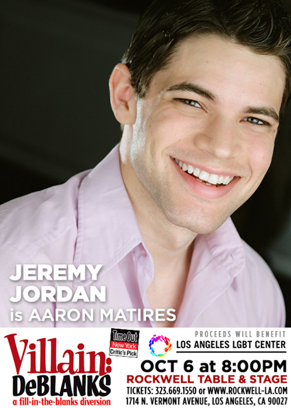 Photo Flash: Jeremy Jordan, Laura Bell Bundy & More Set for 'DEBLANKS' at Rockwell Table & Stage Image