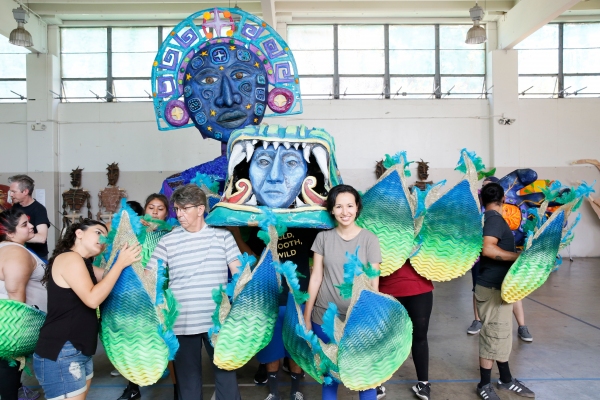 Photo Flash: In Rehearsal for El Teatro Campesino's POPOL VUH: HEART OF HEAVEN at Grand Park Image