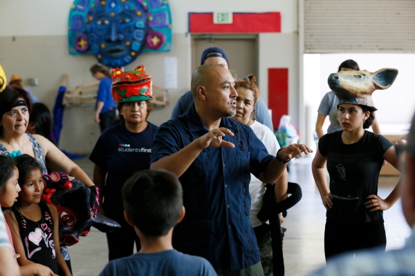Photo Flash: In Rehearsal for El Teatro Campesino's POPOL VUH: HEART OF HEAVEN at Grand Park Image