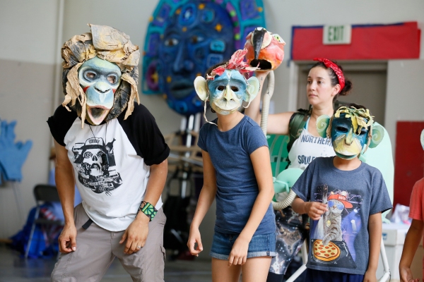 Photo Flash: In Rehearsal for El Teatro Campesino's POPOL VUH: HEART OF HEAVEN at Grand Park Image