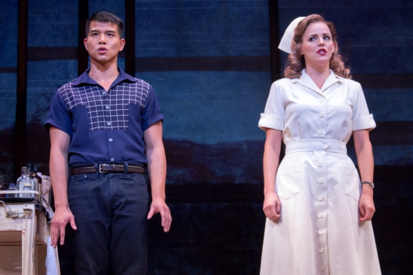 Photo Coverage: ALLEGIANCE Company Gives a Sneak Peek from the Longacre Theatre!  Image