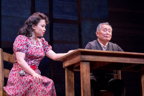 Photo Coverage: ALLEGIANCE Company Gives a Sneak Peek from the Longacre Theatre!  Image