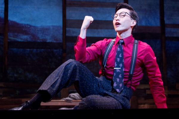 Photo Coverage: ALLEGIANCE Company Gives a Sneak Peek from the Longacre Theatre!  Image