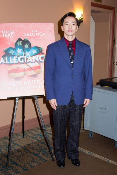 Photo Coverage: ALLEGIANCE Company Gives a Sneak Peek from the Longacre Theatre!  Image