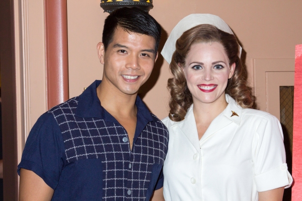 Photo Coverage: ALLEGIANCE Company Gives a Sneak Peek from the Longacre Theatre!  Image