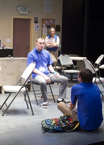 David Christian Vera as Leroy, Karen Jean Olds as Pauline and Andrew Guerrero as Alex Photo