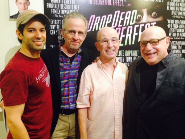 Photo Flash: Robert Joy and Henry Krieger Visit DROP DEAD PERFECT Image