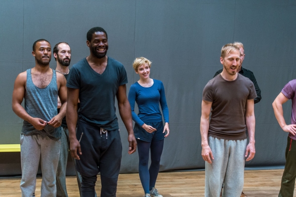 Photo Flash: In Rehearsal with Bertie Carvel & Cast of The Old Vic's THE HAIRY APE 