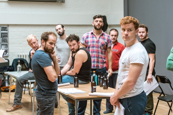 Photo Flash: In Rehearsal with Bertie Carvel & Cast of The Old Vic's THE HAIRY APE 